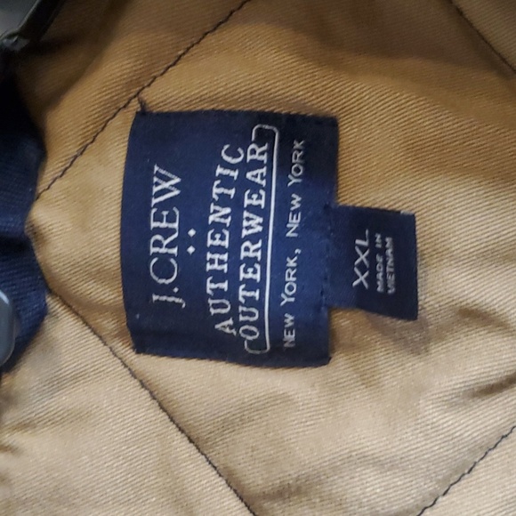 J Crew Men's Quilted Vest Size 2XL - Picture 3 of 4